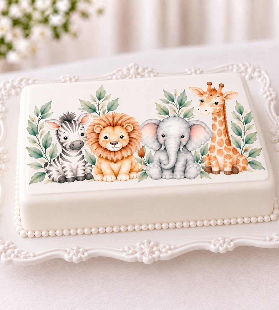 Dolci stampati con il logo di un brand