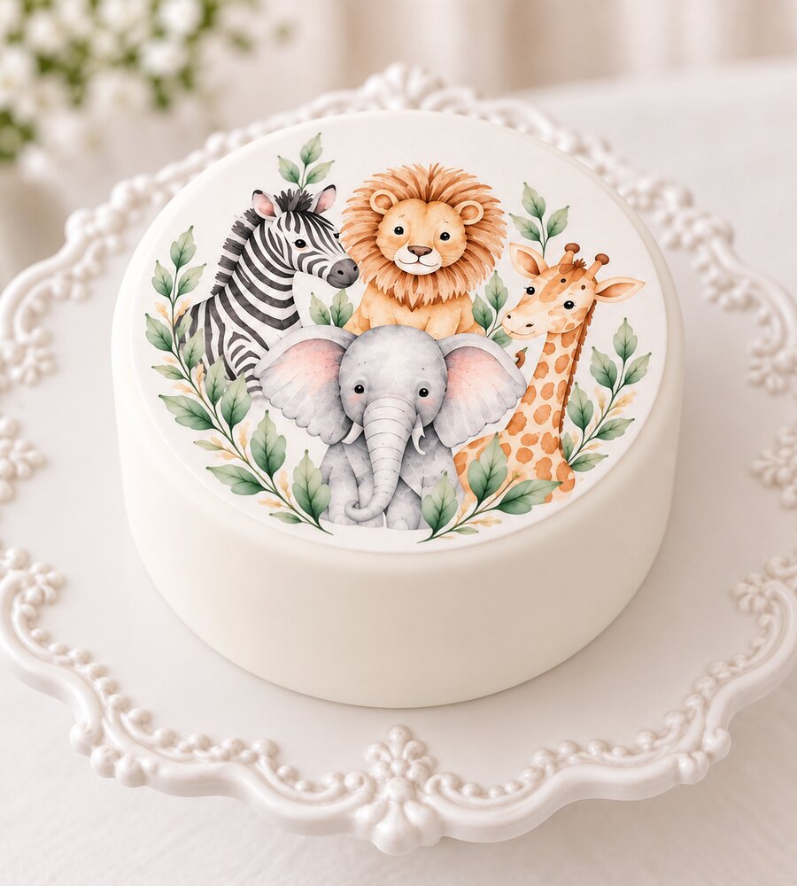 Fondant e marzapano stampati